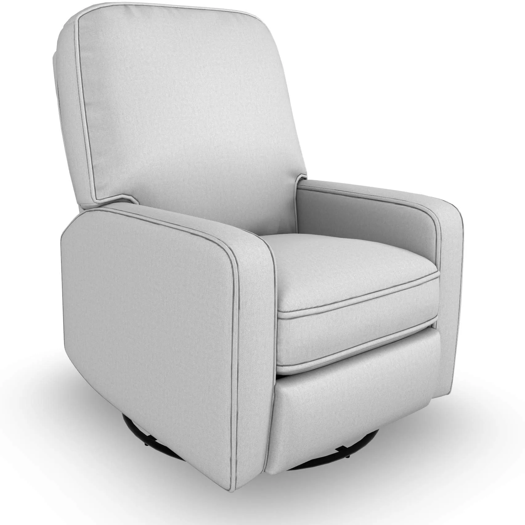 Best Chairs Bailey Swivel Glider Recliner with USB