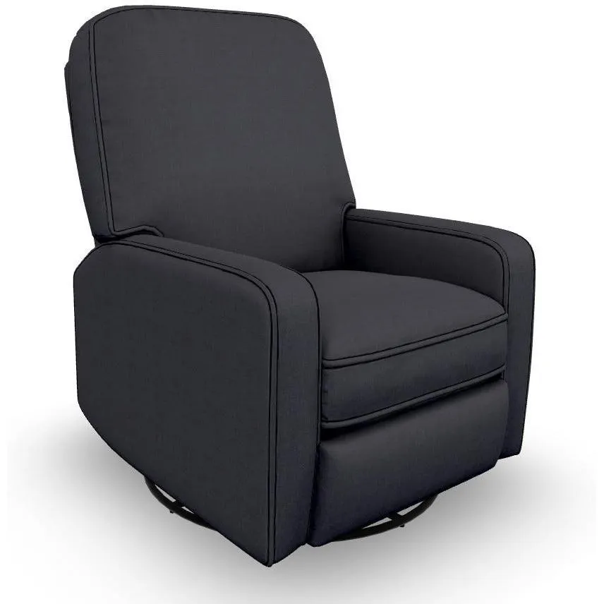 Best Chairs Bailey Swivel Glider Recliner with USB