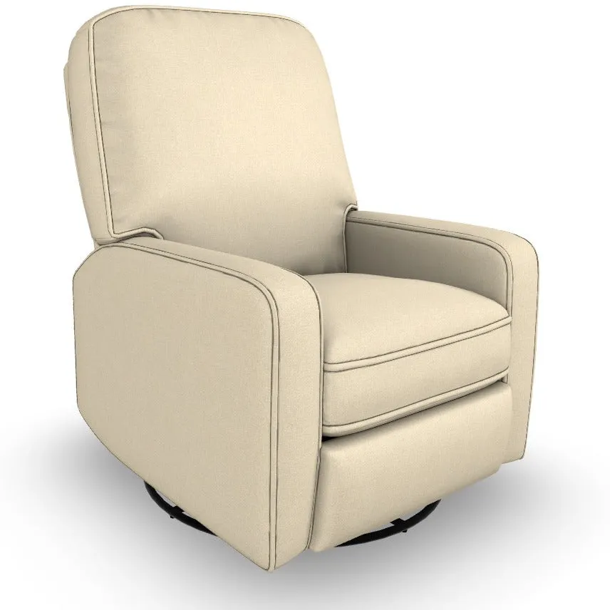 Best Chairs Bailey Swivel Glider Recliner with USB