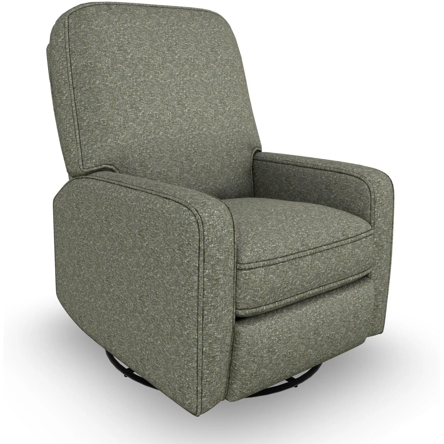 Best Chairs Bailey Swivel Glider Recliner with USB