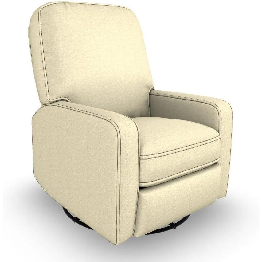 Best Chairs Bailey Swivel Glider Recliner with USB