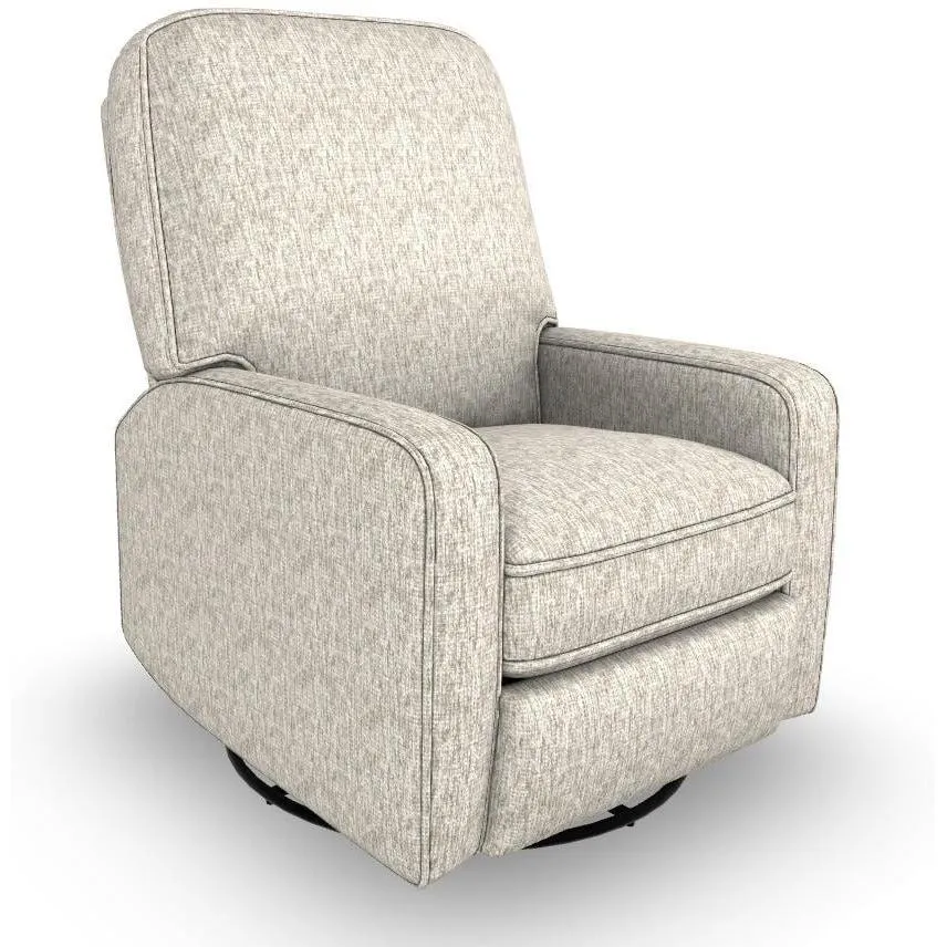 Best Chairs Bailey Swivel Glider Recliner with USB