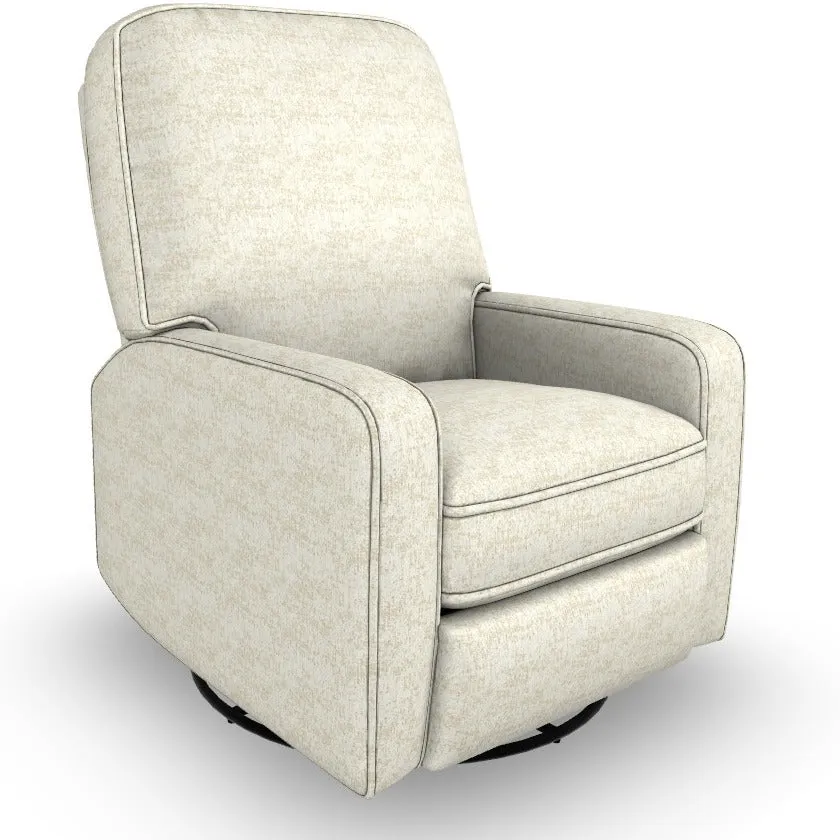 Best Chairs Bailey Swivel Glider Recliner with USB