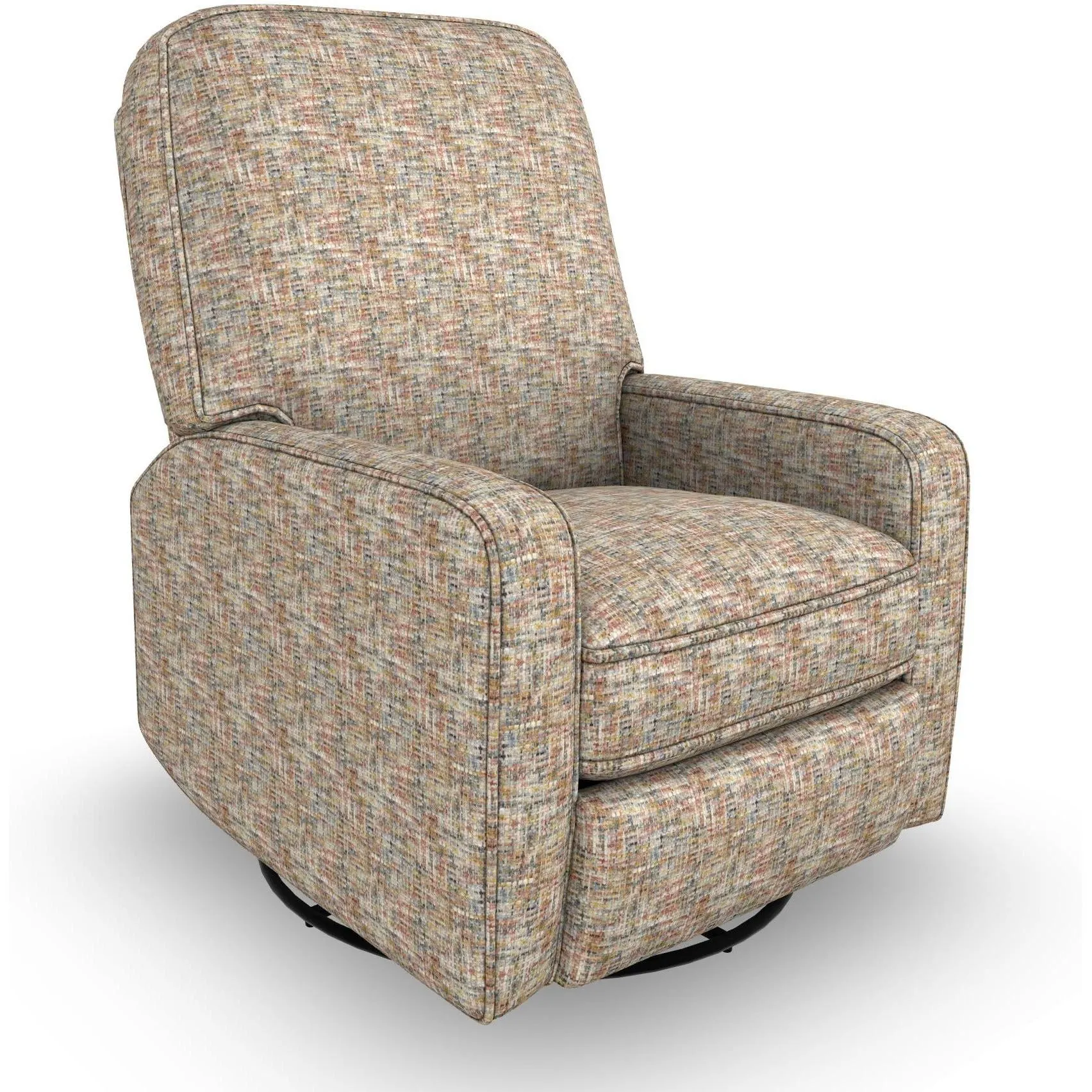 Best Chairs Bailey Swivel Glider Recliner with USB