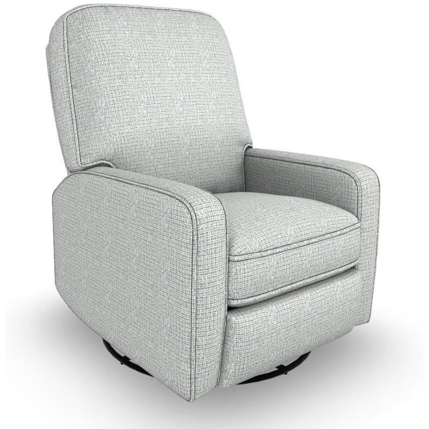 Best Chairs Bailey Swivel Glider Recliner with USB