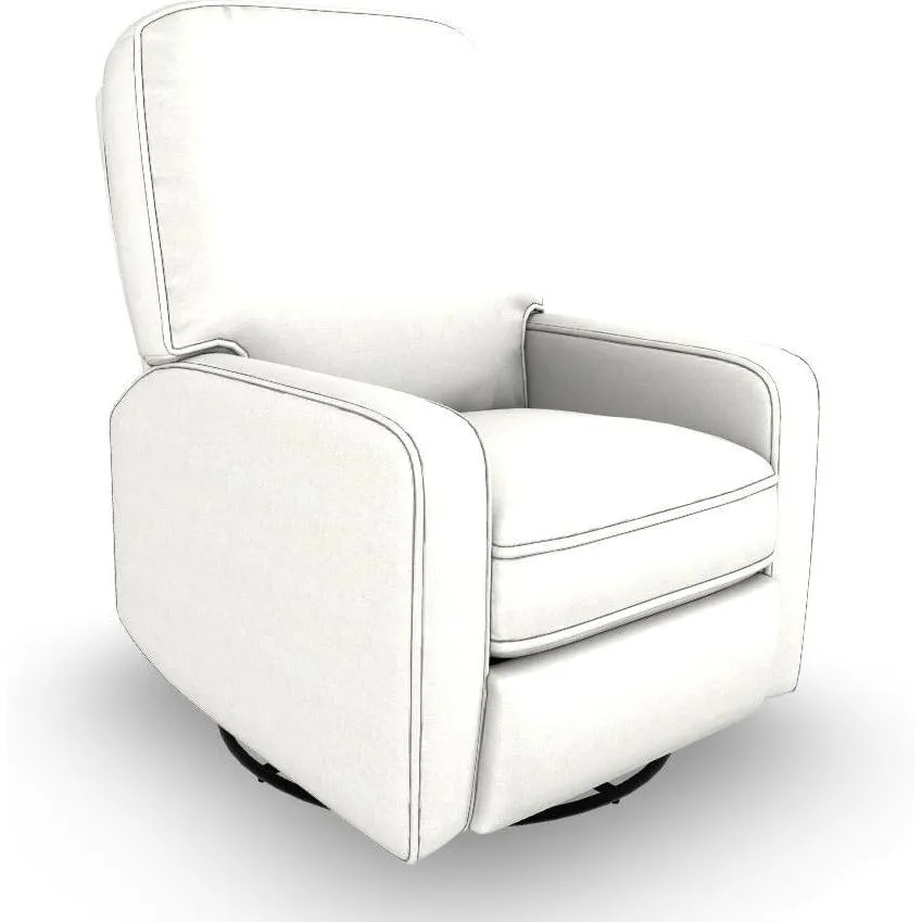 Best Chairs Bailey Swivel Glider Recliner with USB