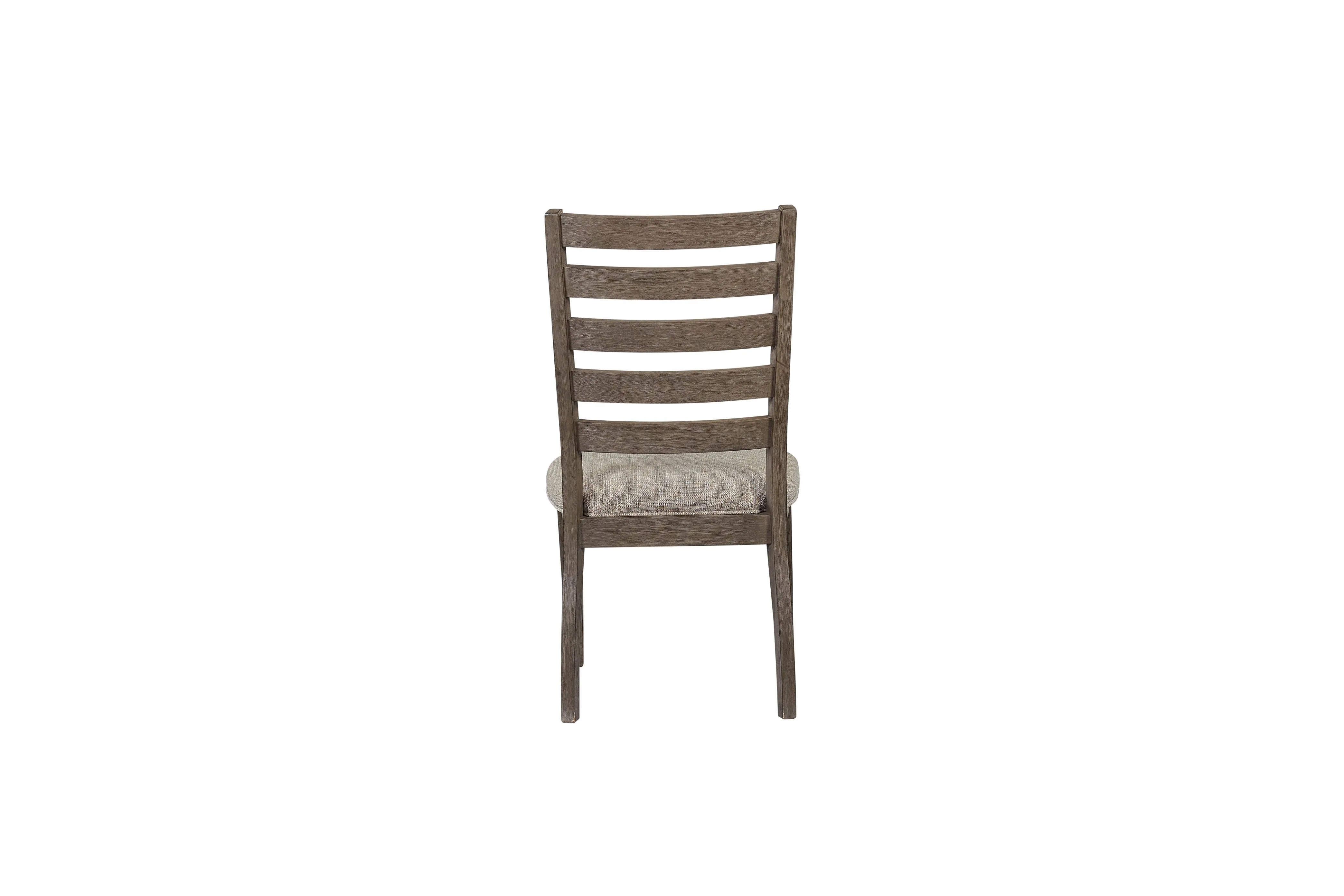 Casual Side Dining Chair With Ladder Back (Set of 2) - Gray by Couch.com