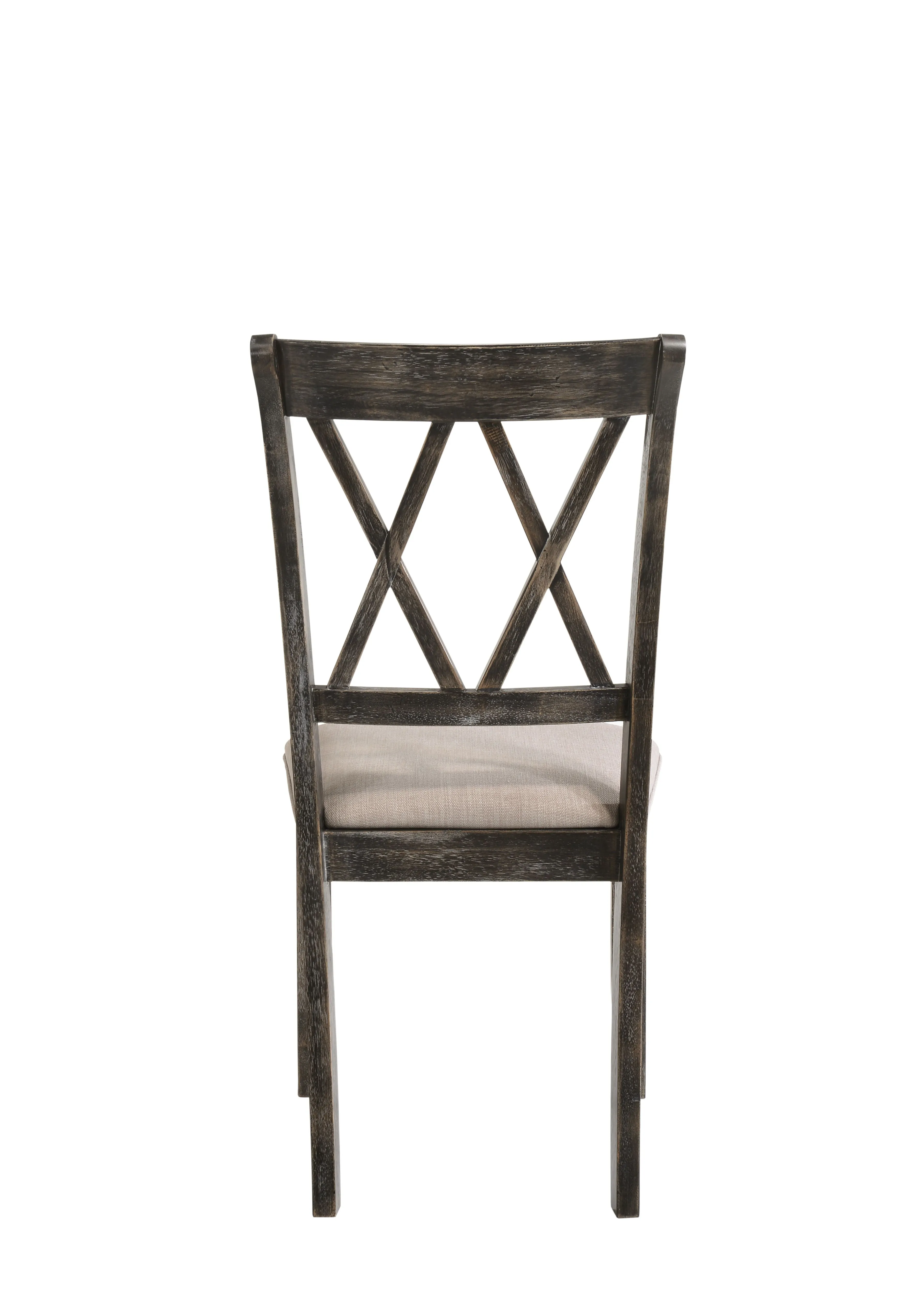 Claudia II - Weathered 7 Pieces Dining Room Set - Gray by Couch.com