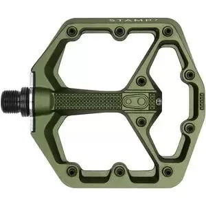 Crank Brothers Stamp 7 Limited Edition Dark Green Collection Pedals