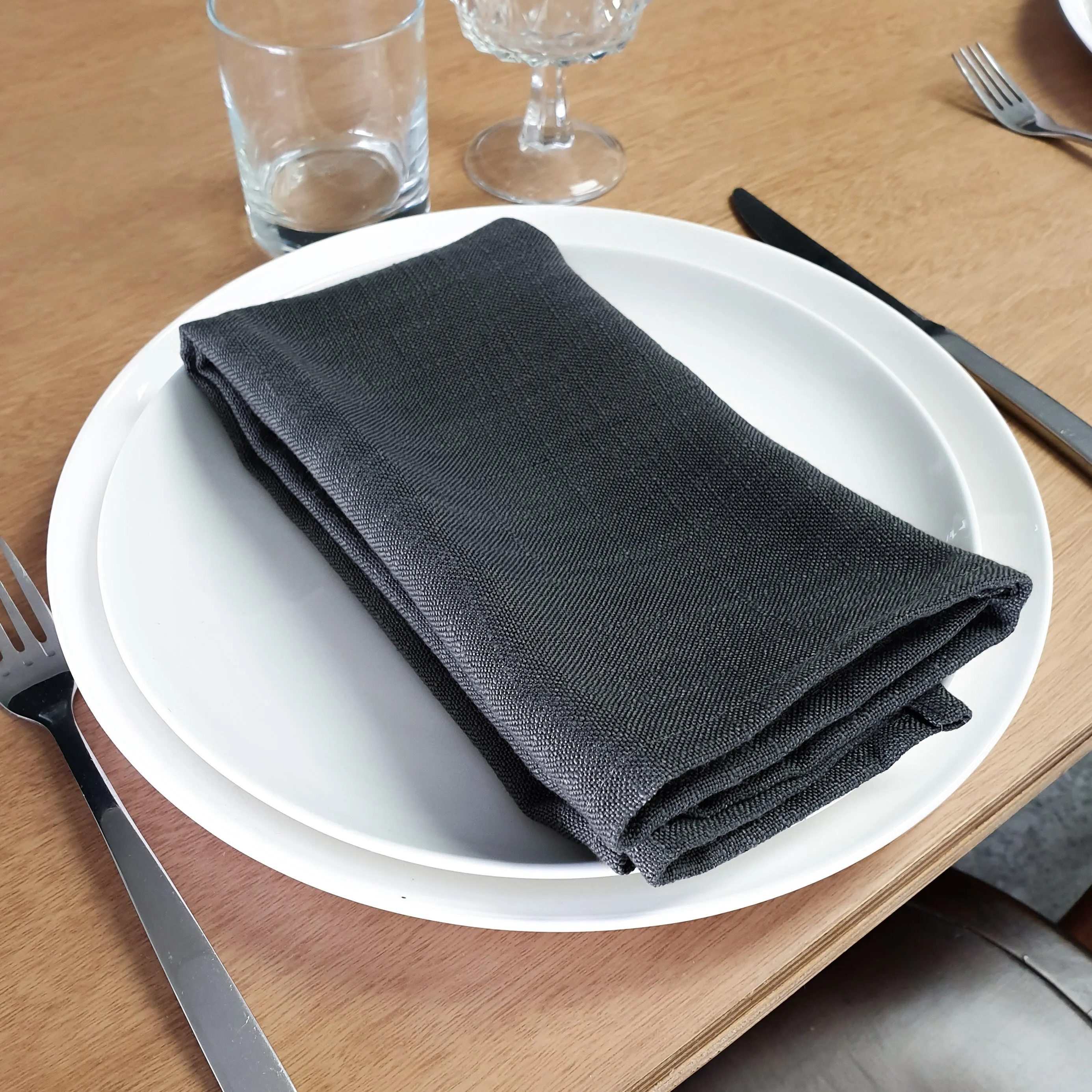 Grey Linen Napkin