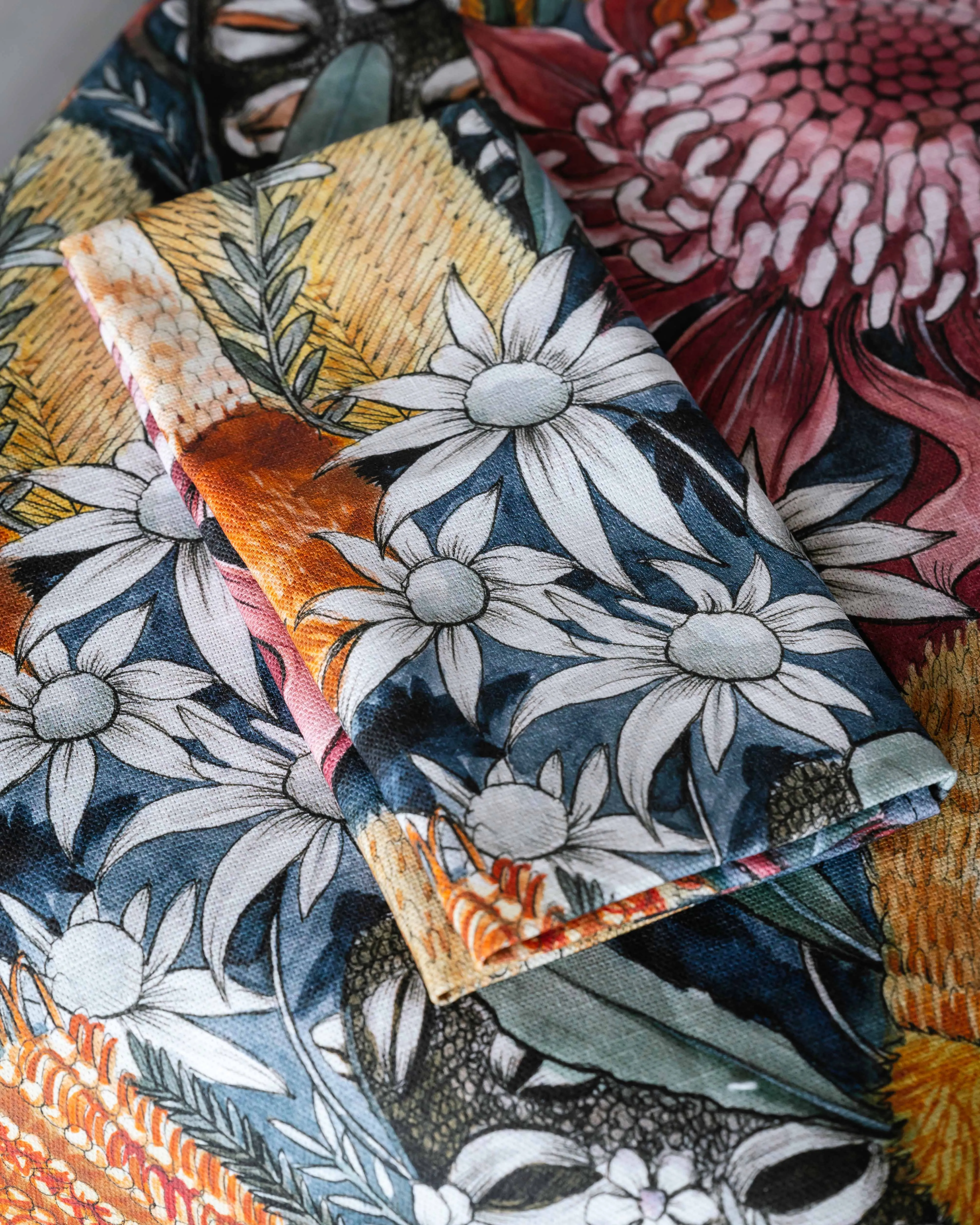 Midnight Garden Napkin (Pair)