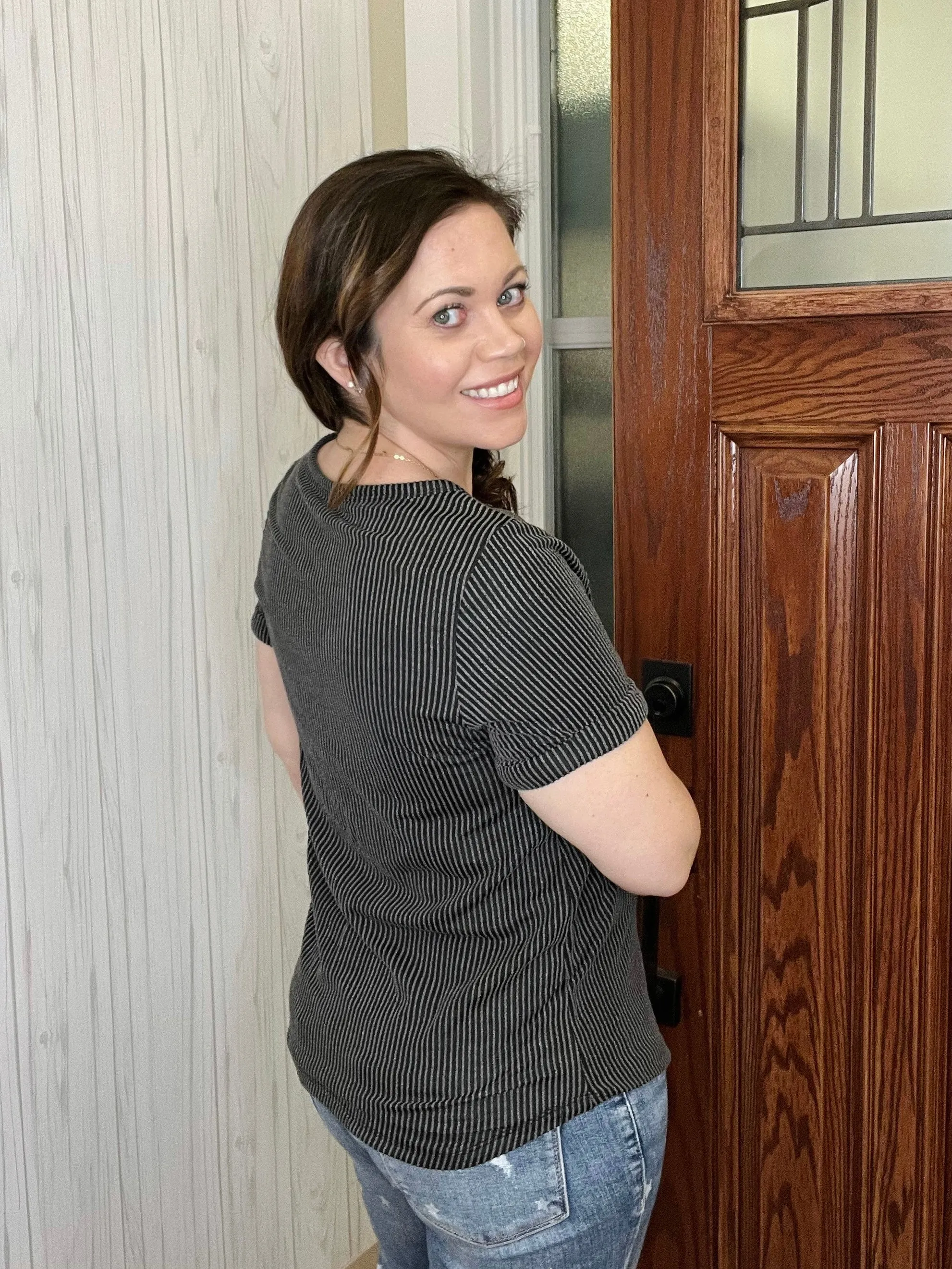 One Way Ribbed Top FINAL SALE
