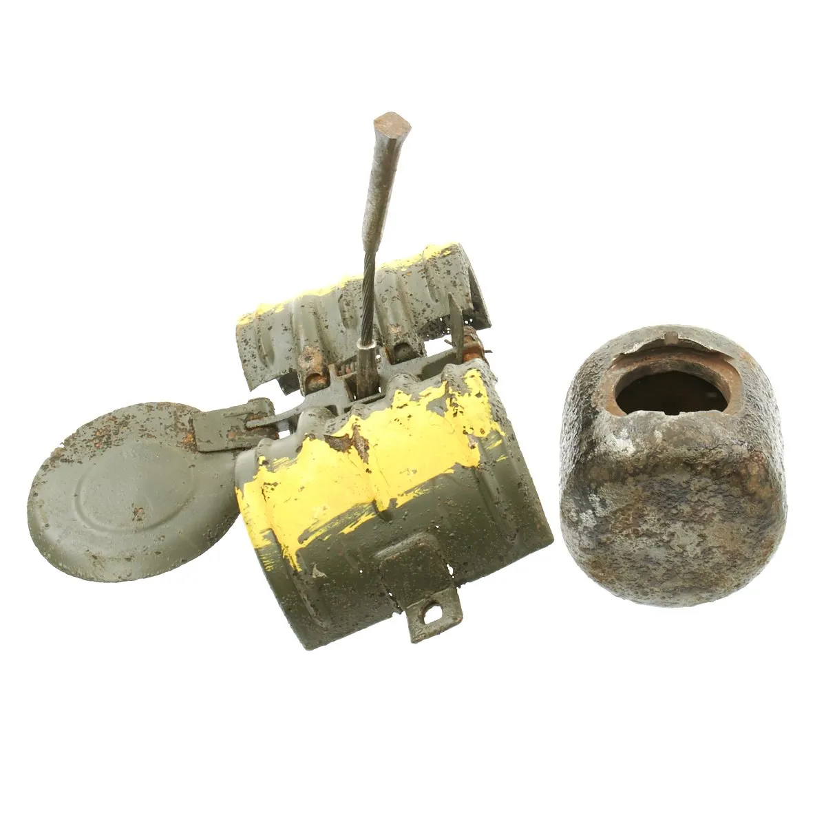 Original German WWII Inert Butterfly Bomb SD-2 Sprengbombe Dickwandig 2 kg - Dated 1941