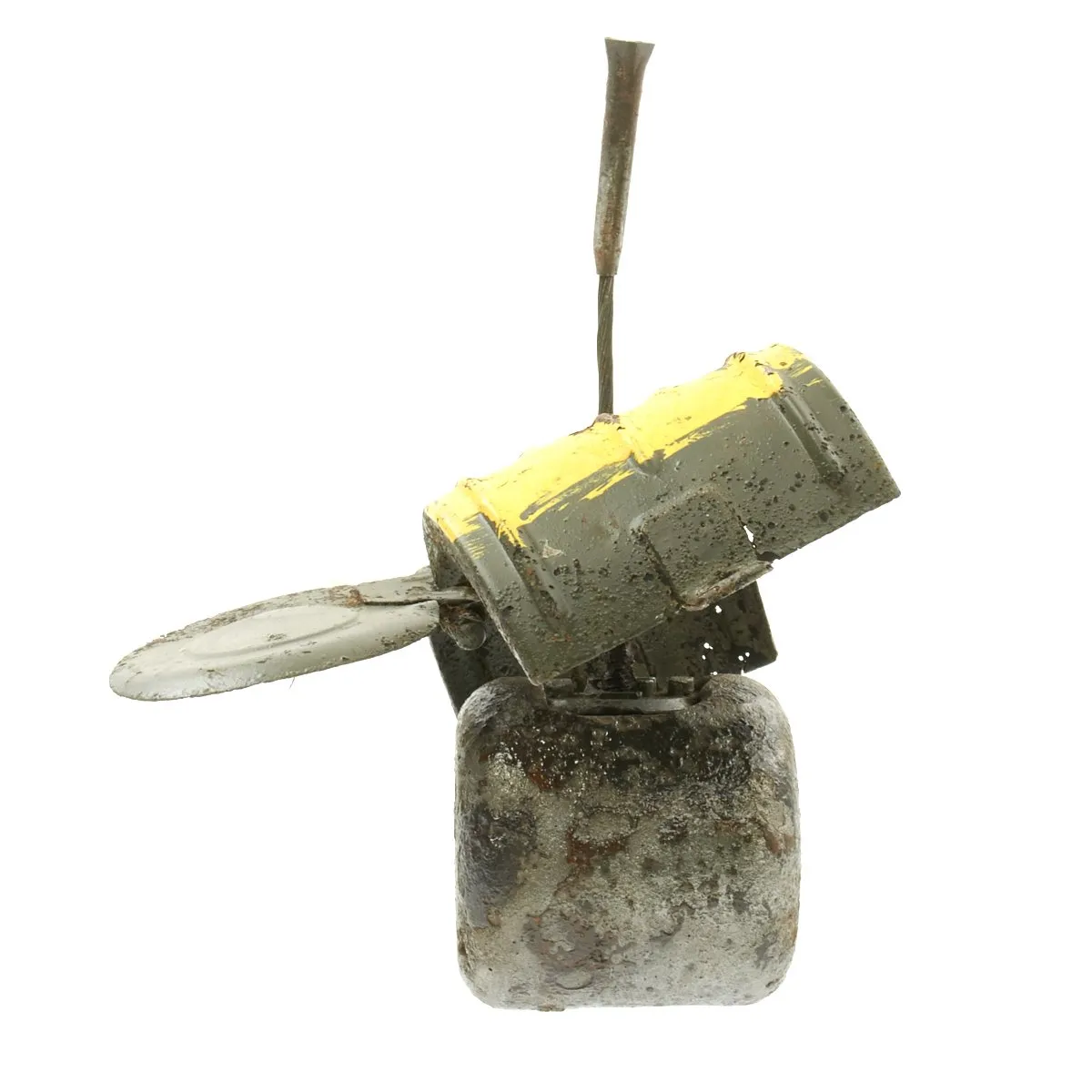 Original German WWII Inert Butterfly Bomb SD-2 Sprengbombe Dickwandig 2 kg - Dated 1941