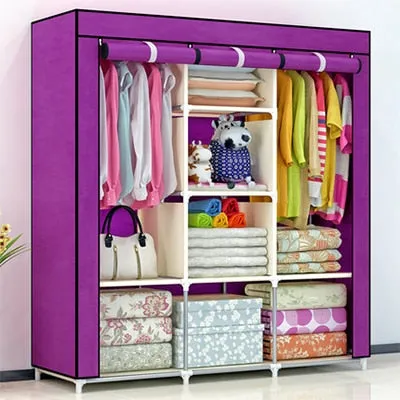Portable Wardrobe Closet Storage Organizer