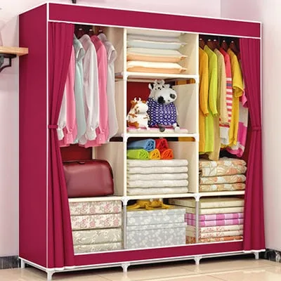 Portable Wardrobe Closet Storage Organizer