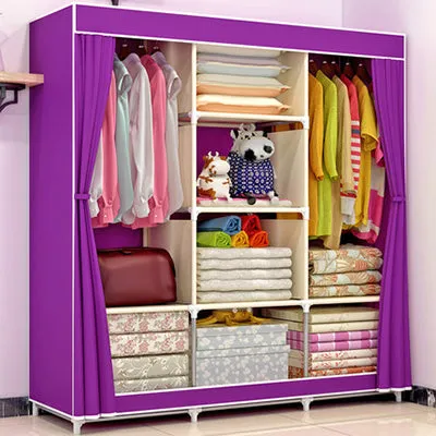 Portable Wardrobe Closet Storage Organizer