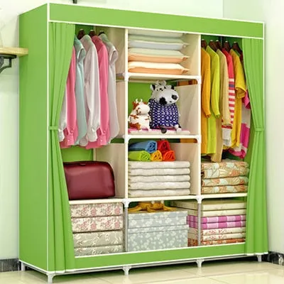 Portable Wardrobe Closet Storage Organizer