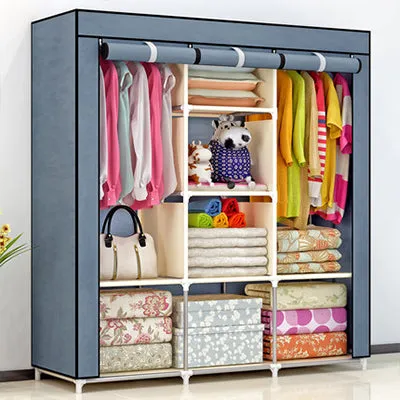 Portable Wardrobe Closet Storage Organizer