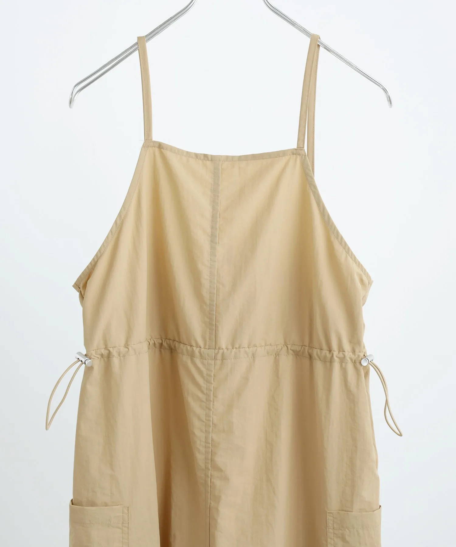 Side Spindle Cargo Jumper Skirt
