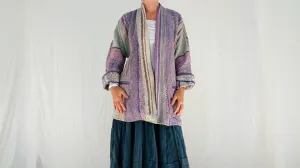 Vintage Kantha Wrap Jacket. 0077