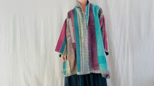 Vintage Kantha Wrap Jacket. 0330